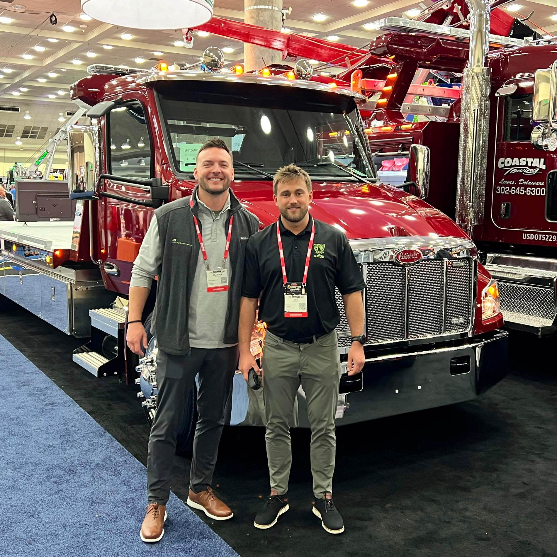 Ben Franzoso at Baltimore Tow Show